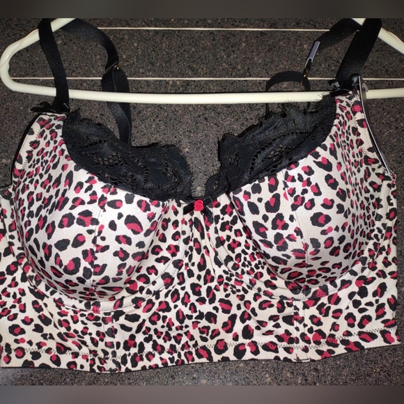 NWT Longline patterned balconette bra - Picture 3 of 6